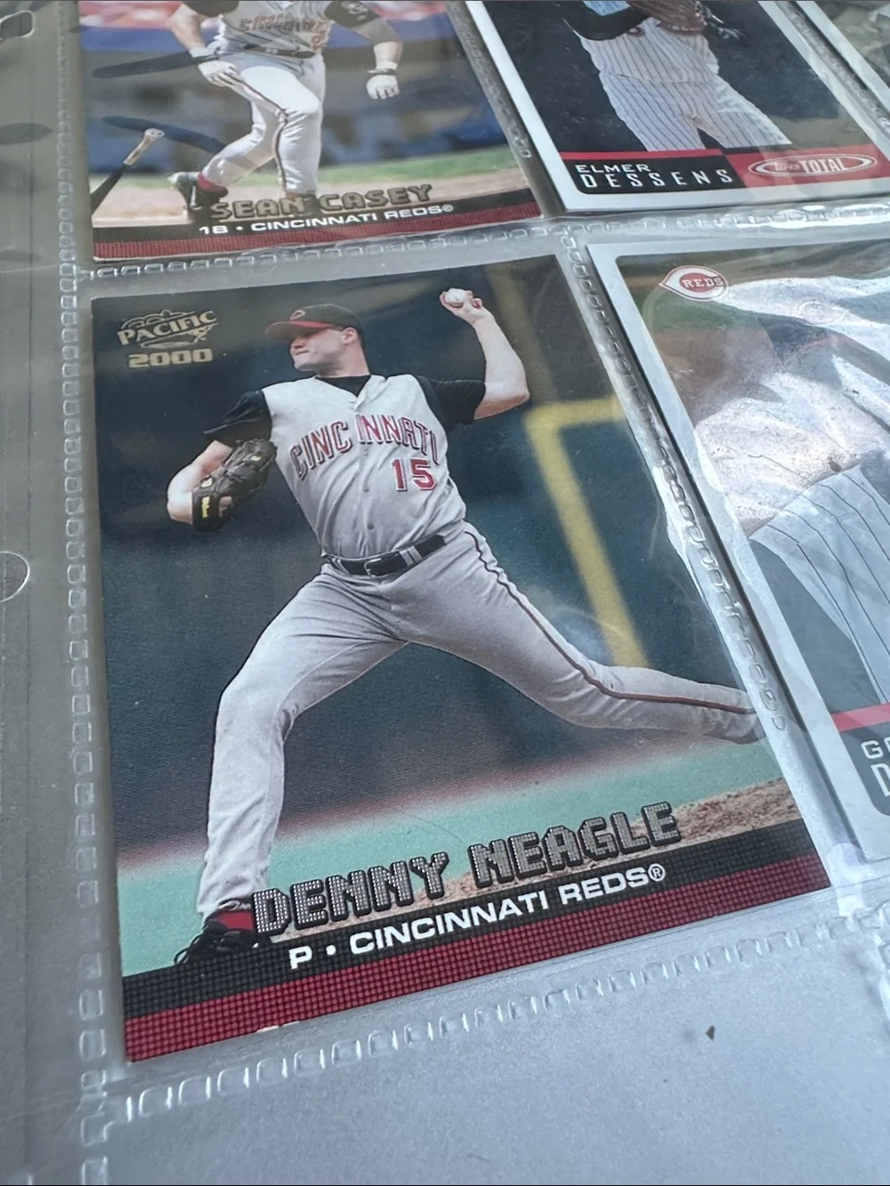 MLB Baseball Cards - Cincinnati Red (Lot of 5) Topps Pacific